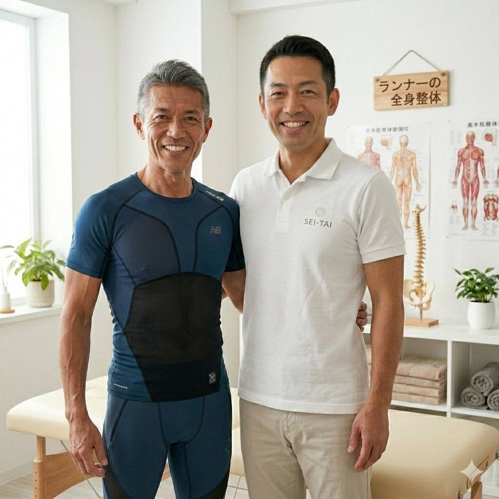 50代ランナー男性患者様
